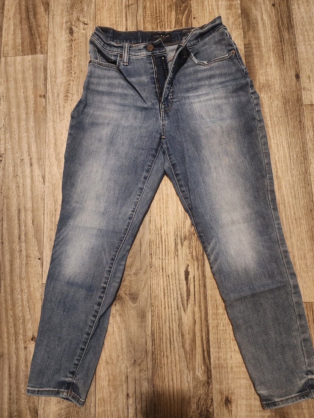 Lucky Brand Women's Light Wash Boyfriend Jeans
